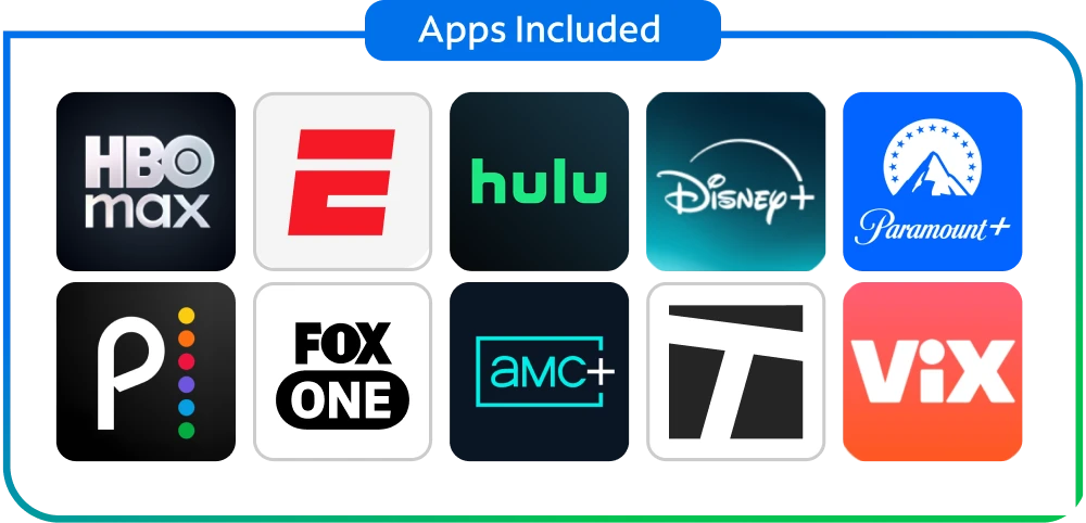 Apps de streaming con Spectrum TV